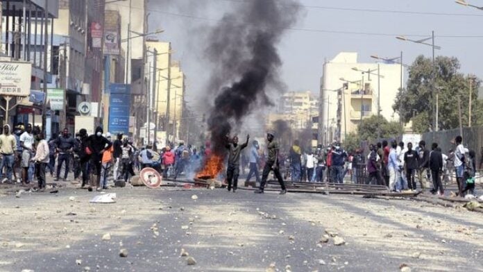 Manifestations à Dakar