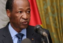 L'ex-Président du Faso, Blaise Compaoré