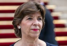 La ministre française des Affaires étrangères, Catherine Colonna