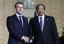 Macron et Biya