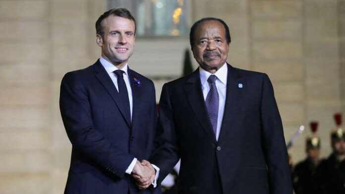 Macron et Biya