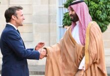 Emmanuel Macron et MBS