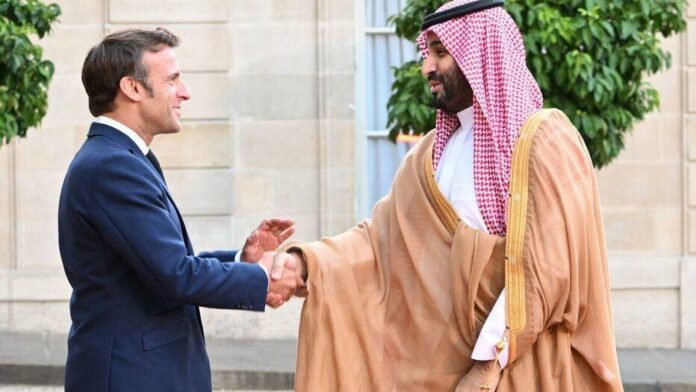 Emmanuel Macron et MBS