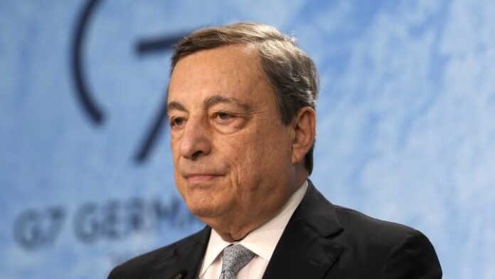 Mario Draghi, chef du gouvernement italien