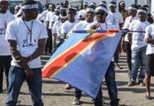 RDC : 13 militants de la Lucha libérés après 9 mois de détention Manifestation en RDC