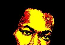 Martin Luther King peinture par Mustapha Saha