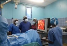 Premier congrès des urologues camerounais à Yaoundé Bloc opératoire