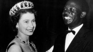 Elizabeth II avec Kwame Nkrumah