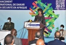 Paix et Sécurité en Afrique, les crises au cœur du 8è Forum de Dakar Aïssata Tall Sall, ministre des Affaires étrangères et des Sénégalais de l'extérieur