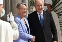 Élisabeth Borne et Abdlemadjid Tebboune