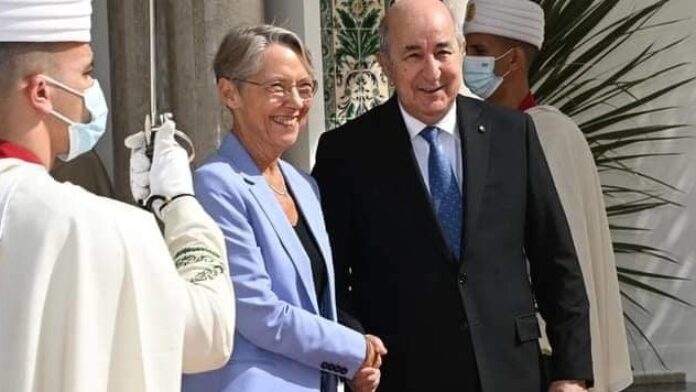 Élisabeth Borne et Abdlemadjid Tebboune