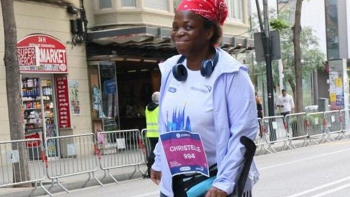 Marathon de New-York Christelle Fotso handicap