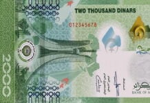 billet de 2000 dinars 2022