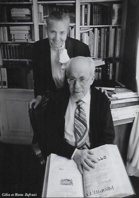 Celia et Haïm Zafrani