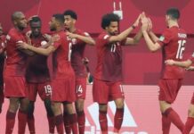 Qatar, le gâteau du Mondial ? Les joueurs de la sélection du Qatar