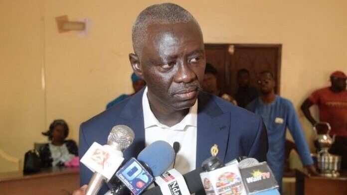 Amadou Mame Diop, président du Parlement sénégalais