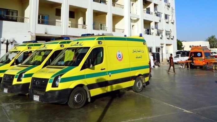 Ambulances en Egypte