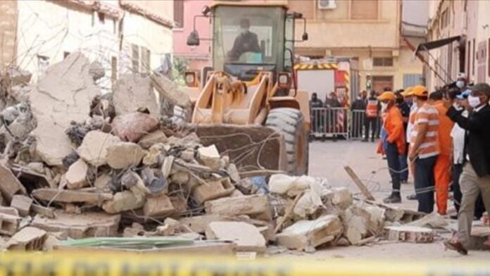 Effondrement au Maroc