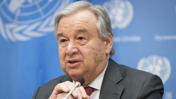 Antonio Guterres, Secrétaire général de l'ONU