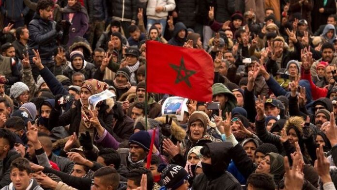 Manifestations au Maroc