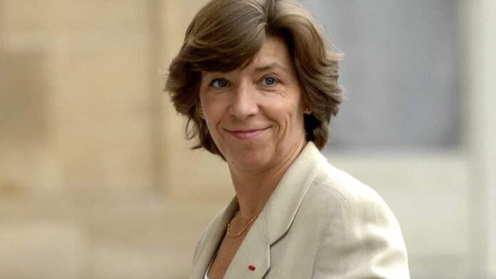 La ministre française des Affaires étrangères, Catherine Colonna