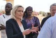 Marine Le Pen au Sénégal
