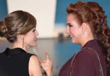 Dona Letizia et Lalla Salma