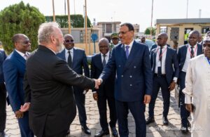 Mohamed Bazoum au port autonome du Bénin