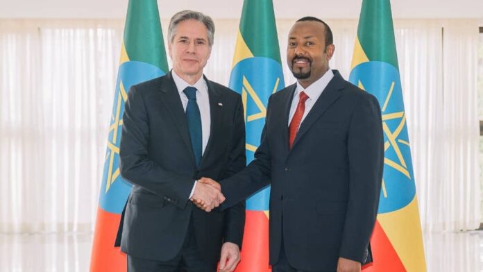 Anthony Blinken et Abiy Ahmed