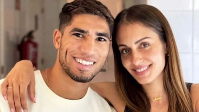 Achraf Hakimi et Hiba Abouk