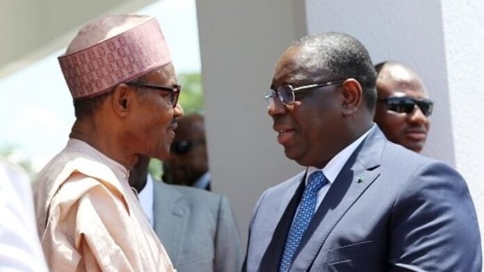 Muhammadu Buhari et Macky Sall