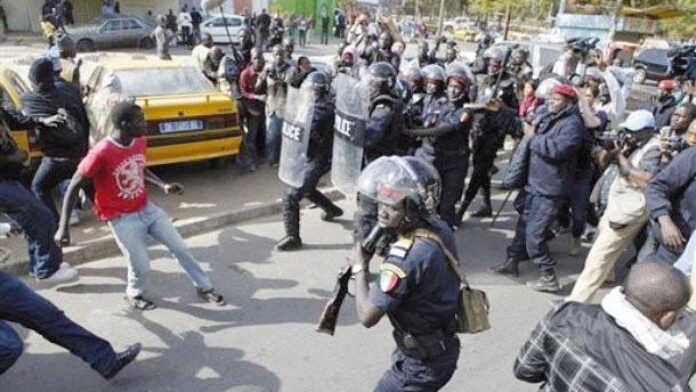 Manifestation au Sénégal