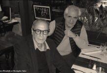 Mustapha Saha et Serge Zafrani fils unique de Célia et Haïm Zafrani. NB 01