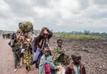 Des déplacés en RDC