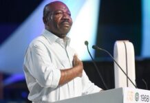 Le Président du Gabon, Ali Bongo