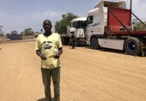 Mohamed Maïga, routier burkinabè