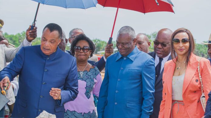 Denis Sassou Nguesso inaugure l'usine de GNL à Pointe Noire-Congo-gaz-naturel-liquéfié