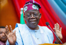 Le Président du Nigeria, Bola Tinubu