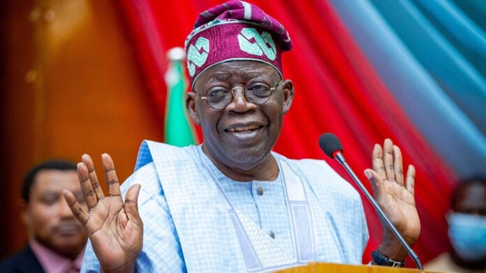 Le Président du Nigeria, Bola Tinubu