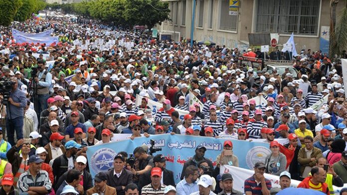 Des manifestations au Maroc