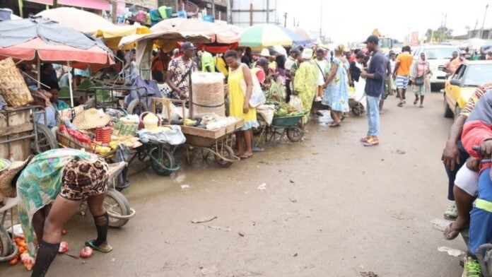 Un marché au Cameroun