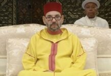 Le roi du Maroc, Mohammed VI, très amaigri