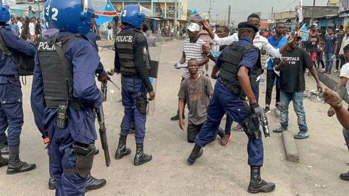 Manifestations en RDC