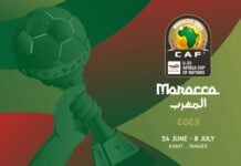 affiche CAN U23 Maroc