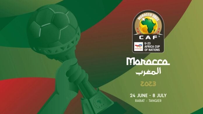 affiche CAN U23 Maroc