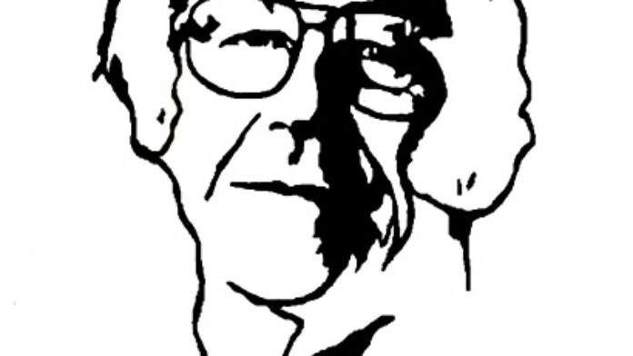 Jean Baudrillard par Mustapha Saha