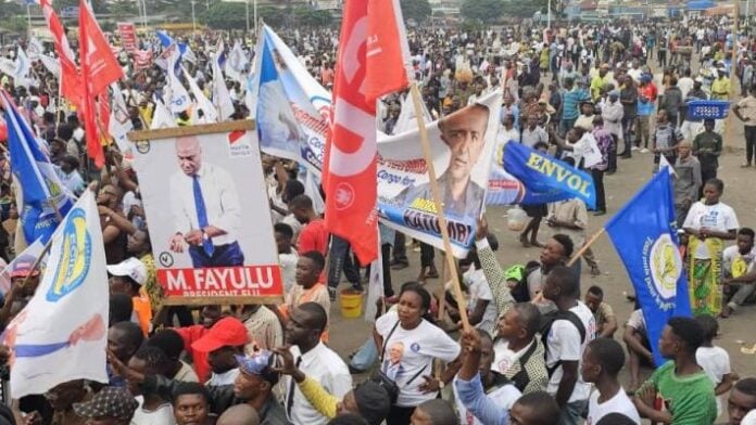 Meeting de l'opposition en RDC