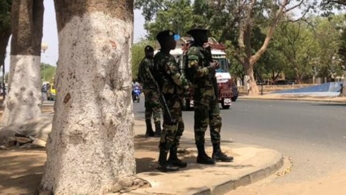 Des militaires dans les rues du Sénégal