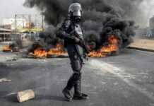 Des scènes de violences au Sénégal