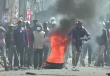 Manifestations au Kenya